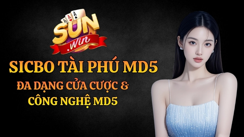 Sicbo Tài Phú MD5 Sunwin: Đỉnh Cao Minh Bạch & Cược Xúc Xắc 2026